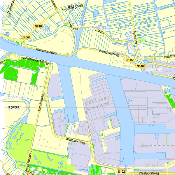 Amsterdam Netherlands printable - Printable Map Amsterdam Nl G View Level 13 Pdf 10 600x600 