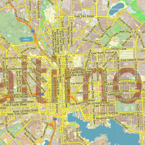 Baltimore Maryland US printable editable PDF layered Vector Map