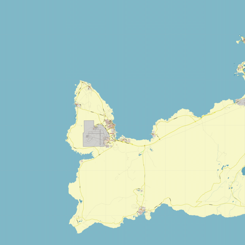 Iceland Full printable editable layered PDF Vector Map – Maps in Vector ...