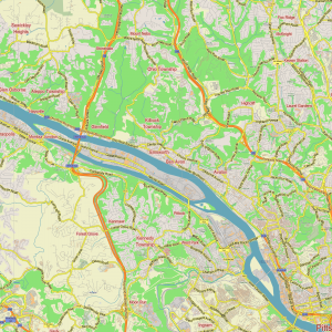 Pittsburgh Pennsylvania Zipcodes US editable layered PDF Vector Map