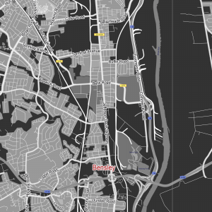 Richmond Virginia US editable layered PDF Vector Map