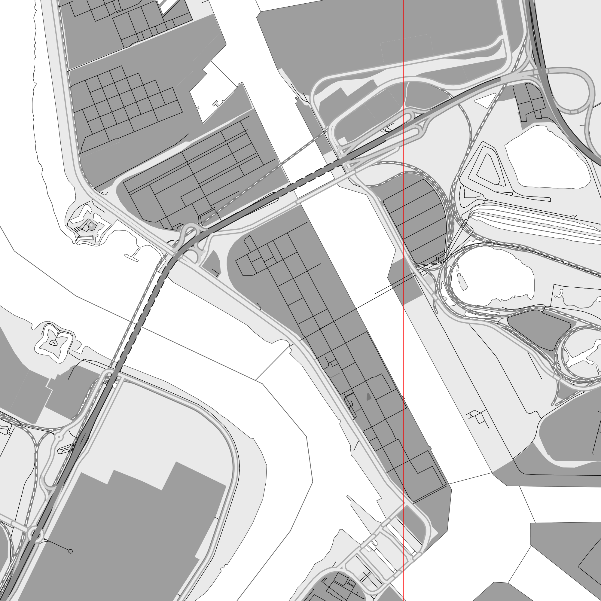 Antwerpen Belgium PDF Vector Map: City Plan Low Detailed (simple white) Street Map editable Adobe PDF in layers