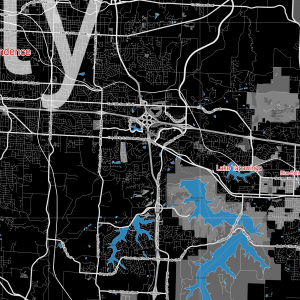 Kansas City Missouri US editable layered PDF Vector Map
