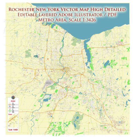 Rochrster New York Map Vector Gvl17b Ai 10 Ai Pdf 00 469x480 