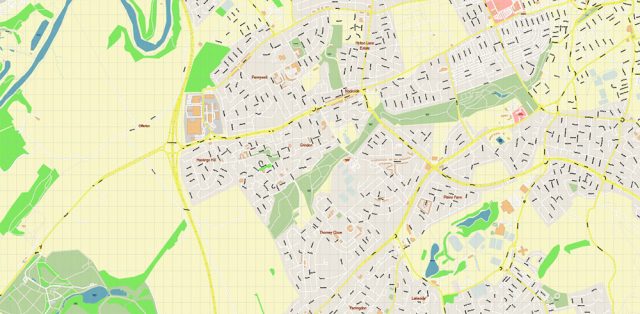 Sunderland Uk Map Vector Gvl17b Ai 10 Ai Pdf 6 640x314 