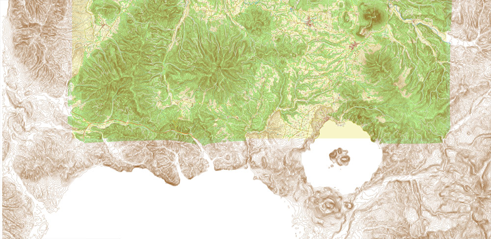 Niseko + Hirafu + Kutchan, Japan Map Vector City Plan High Detailed Street Map + Relief Topo editable Adobe Illustrator in layers