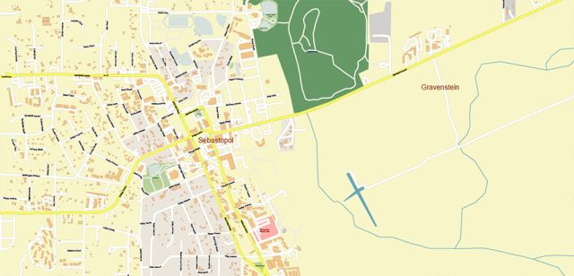 Santa Rosa California US Map Vector Extra High Detailed Street Map ...