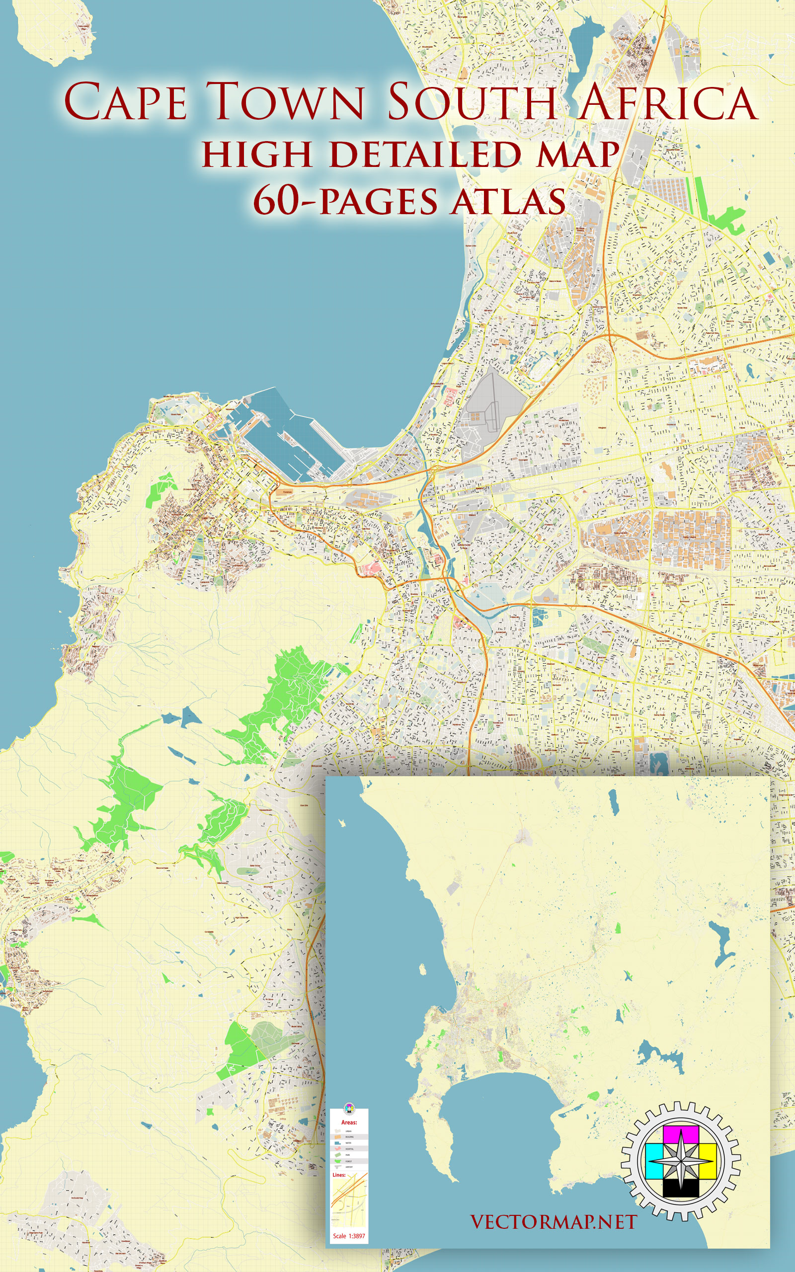 Cape Town Geographical Scale