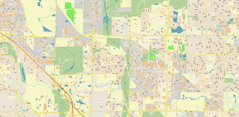 Milwaukee area Wisconsin US Vector Map exact high detailed editable layered Adobe Illustrator