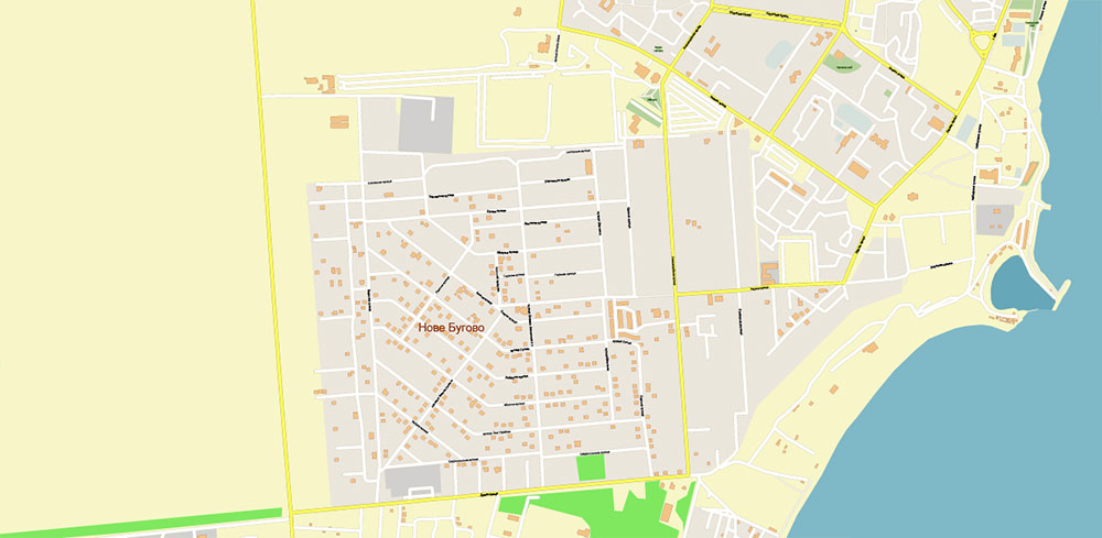 Odessa Greater Ukraine PDF Vector Map high detailed editable Layered Adobe PDF