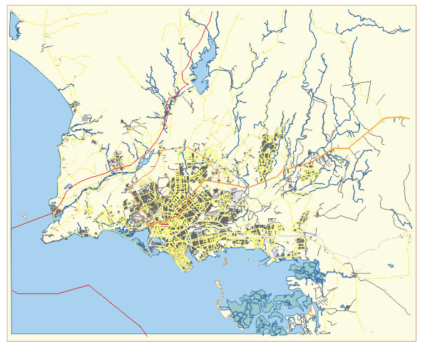 Karachi Pakistan editable vector map svg free