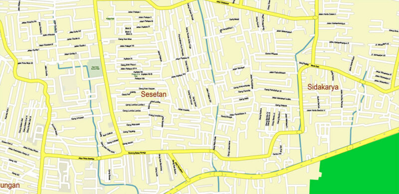 Bali Island Indonesia High Detailed Vector Map Editable Layered Adobe Illustrator + raster relief