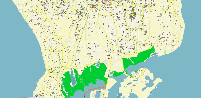 Bali Island Indonesia High Detailed Vector Map Editable Layered Adobe Illustrator + raster relief