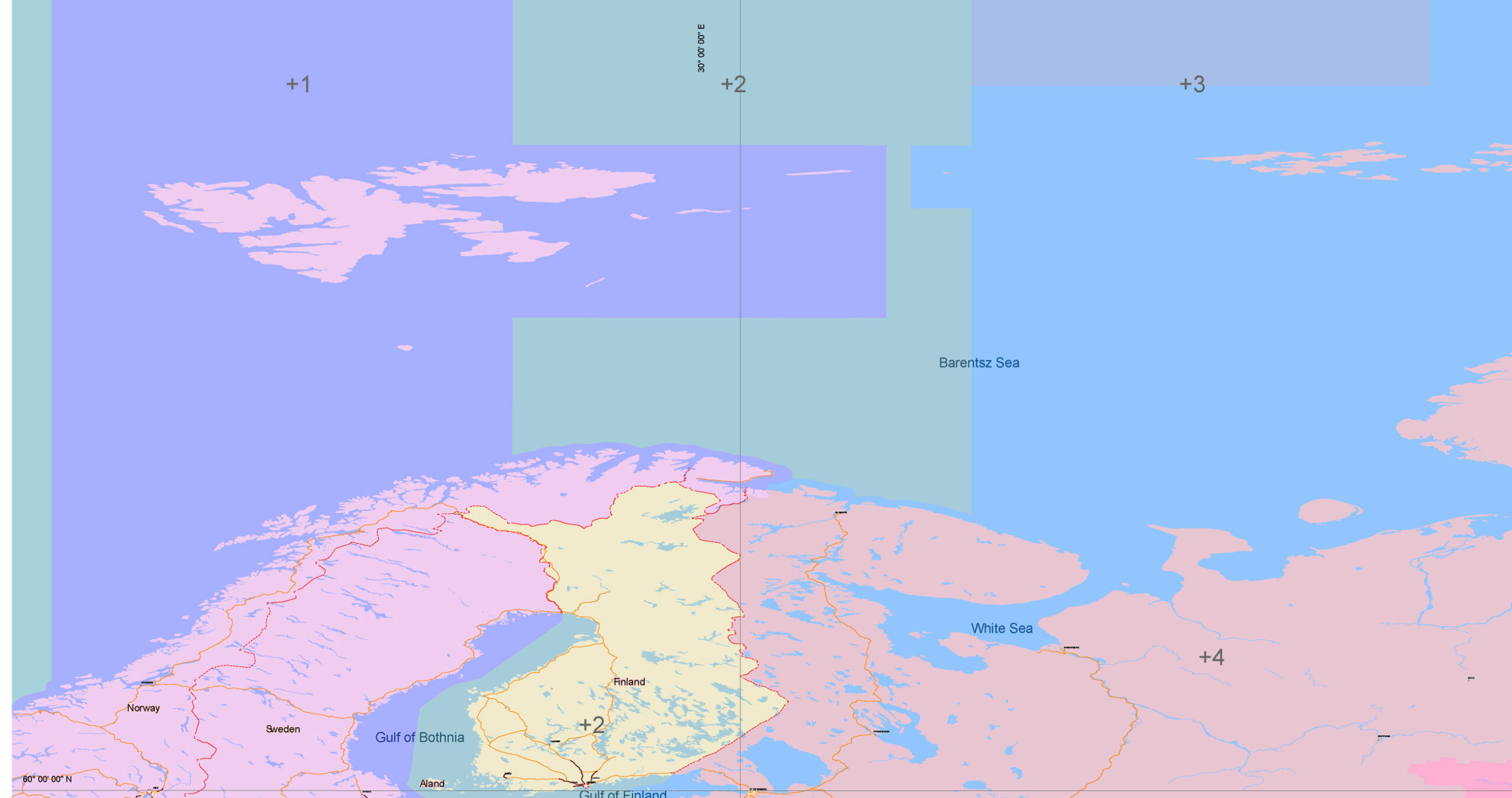 Soviet Union and Eastern Europe in 1977 vector map editable layered Adobe Illustrator