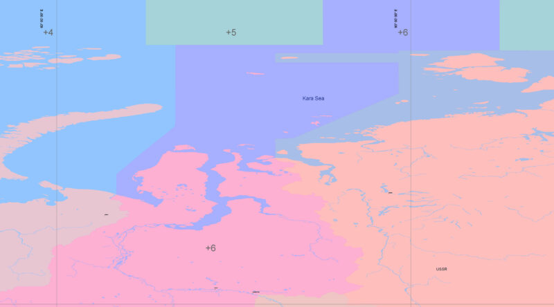 Soviet Union and Eastern Europe in 1977 vector map editable layered Adobe Illustrator