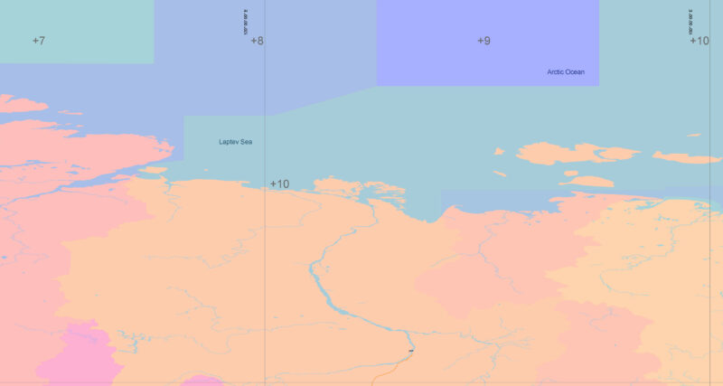 Soviet Union and Eastern Europe in 1977 vector map editable layered Adobe Illustrator