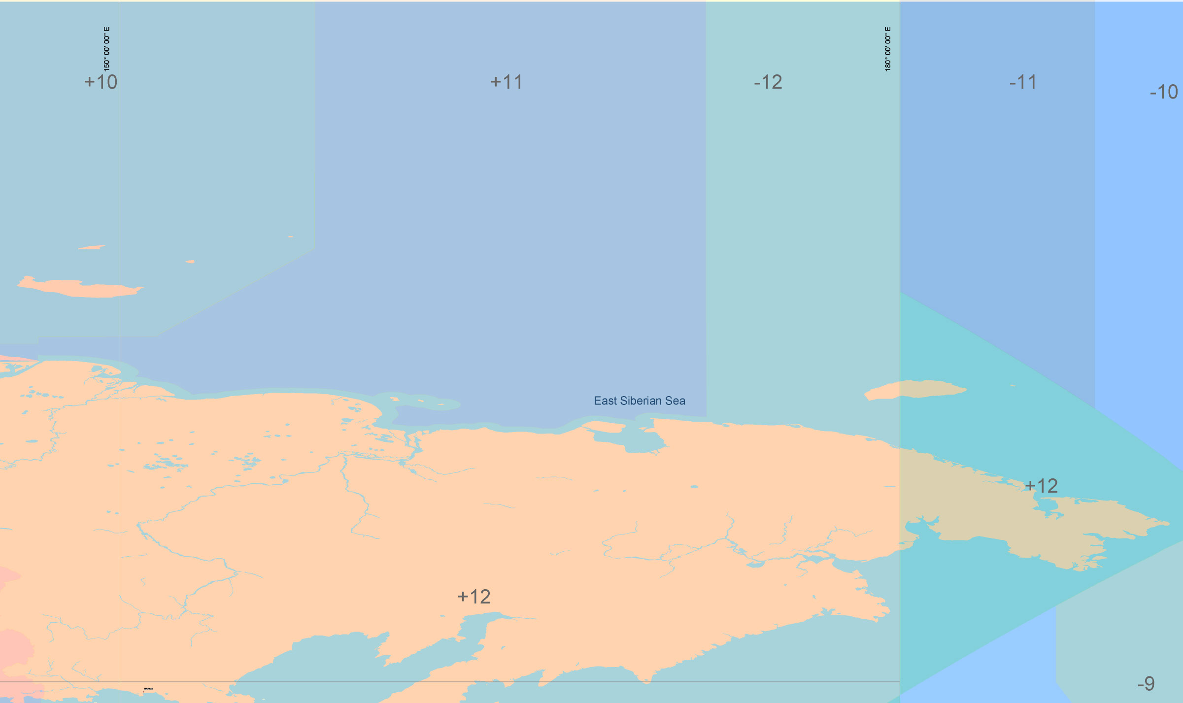 Soviet Union 1977 Transport Vector Map, COLORED Adobe Illustrator