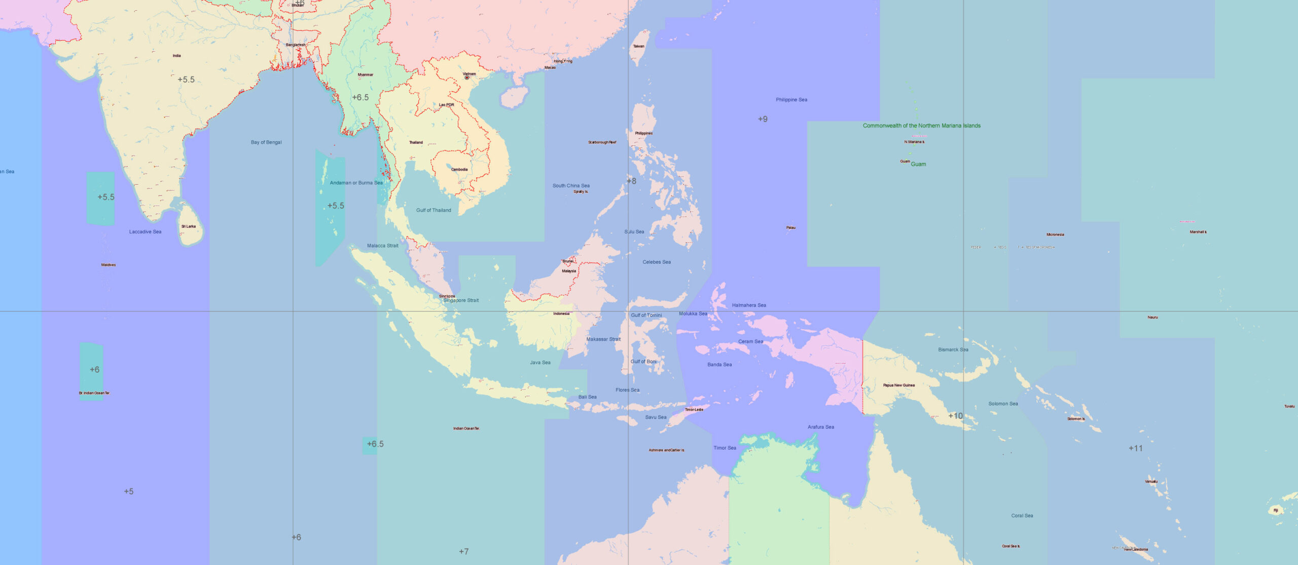 World 1977 Vector Map, indicating KGB world locations, Adobe Illustrator