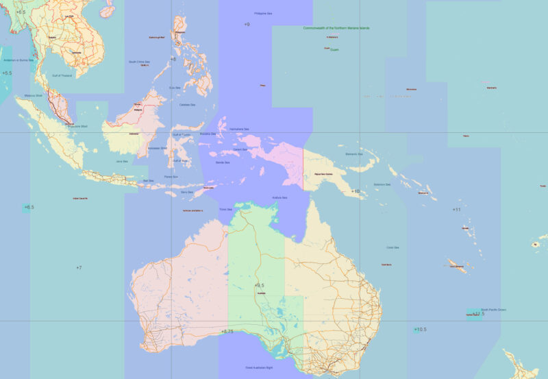 World 1977 Vector Map, High Detailed Road Map in Adobe Illustrator