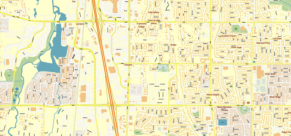 Salt Lake City, Ogden and Provo, Utah US PDF Map Vector Exact City Plan High Detailed Street Map editable Adobe PDF in layers