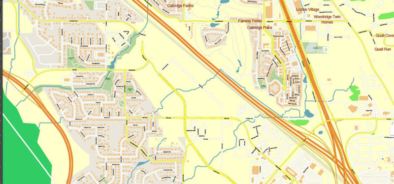 Salt Lake City, Ogden and Provo Utah US Map Vector Exact City Plan High Detailed Street Map editable Adobe Illustrator in layers