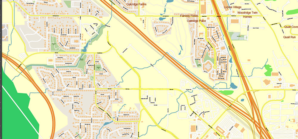 Salt Lake City, Ogden and Provo, Utah US PDF Map Vector Exact City Plan High Detailed Street Map editable Adobe PDF in layers