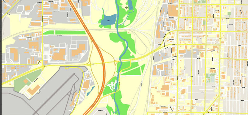 Salt Lake City, Ogden and Provo Utah US Map Vector Exact City Plan High Detailed Street Map editable Adobe Illustrator in layers