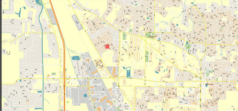 Salt Lake City, Ogden and Provo Utah US Map Vector Exact City Plan High Detailed Street Map editable Adobe Illustrator in layers