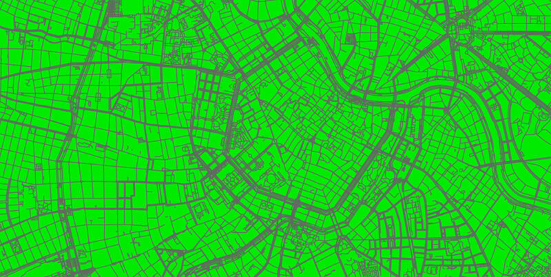 Austria Full Vector Map high detailed all road map + admin 1, 2 areas + cities, towns and water objects editable Layered Adobe Illustrator