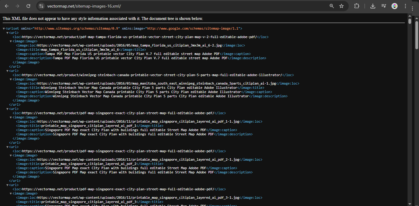 VectorMap Sitemap & SEO Analytics Pro is an advanced XML sitemap generator with a built-in on-site SEO health scanner.
