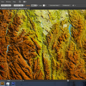Canberra Australia Shaded Relief Map Vector Exact High Detailed City Plan editable Adobe Illustrator Street Map in layers