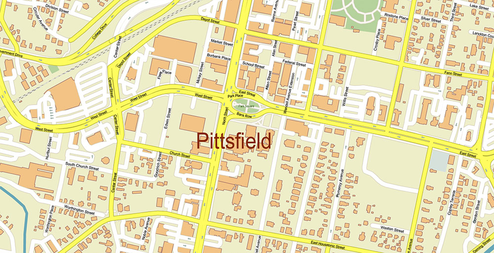 Upper Hudson Valley Albany Area NY USA Map Vector Exact City Plan Extra High Detailed Street Map editable Adobe Illustrator in layers