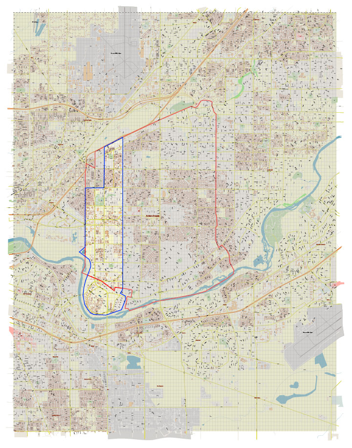 Arden-Arcade Sacramento California USA Map Vector Exact City Plan High Detailed Street Map editable Adobe Illustrator in layers