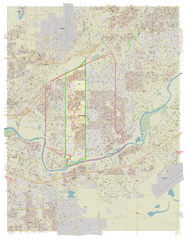Arden-Arcade Sacramento California USA Map Vector Exact City Plan High Detailed Street Map editable Adobe Illustrator in layers