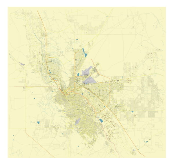 Free Vector map Blank Editable Layered of the El Paso Texas USA - Ciudad Juarez Mexico Free Vector map Blank Editable Layered of the El Paso Texas USA - Ciudad Juarez Mexico