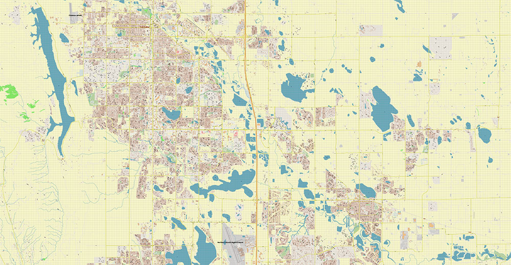 Fort Collins, Greely, Loveland, Colorado USA Map Vector Exact City Plan High Detailed Street Map editable Adobe Illustrator in layers