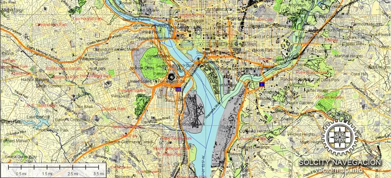 map_batimore_marylend_washington_dc_usa_7