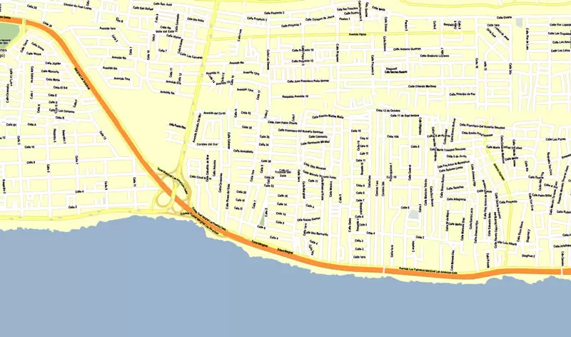 map Santo Domingo, Adobe Illustrator, Corel Draw, AutoCAD, design, architect