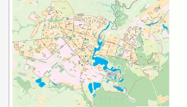 Free, vector, map, Yoshkar-Ola, Russia, Adobe, Illustrator, Corel Draw, download