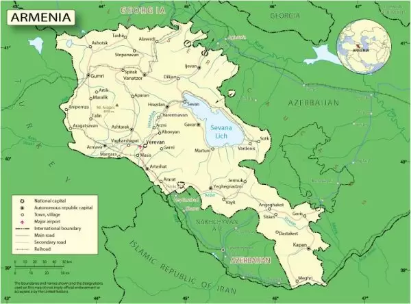 Free download vector map Armenia, Adobe Illustrator, download now >>>>> Map for design, projects, presentation free to use as you like.