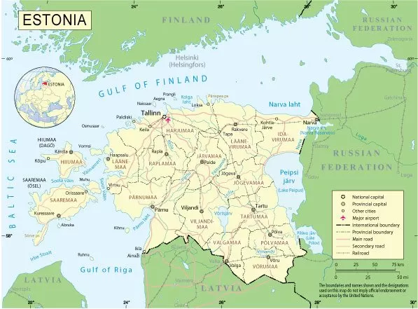 Free vector map Estonia, Adobe Illustrator, download now maps vector clipart >>>>> Map for design, projects, presentation free to use as you like.