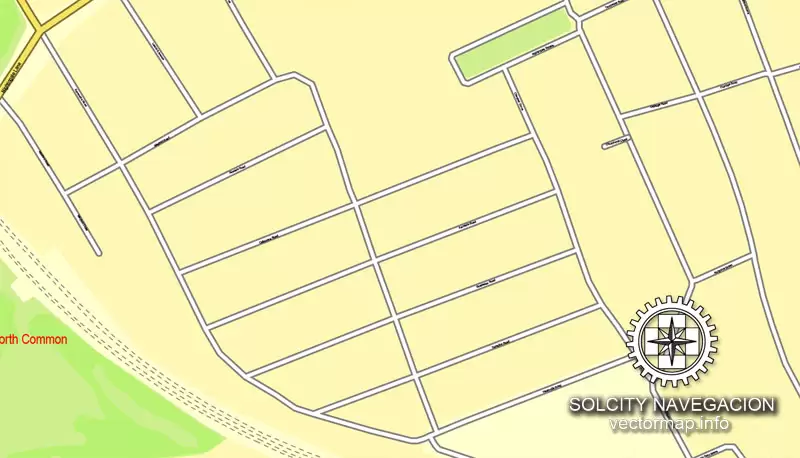 Map London, vector England UK Great Britain, printable vector street City Plan map in 4 parts, full editable, Adobe Illustrator