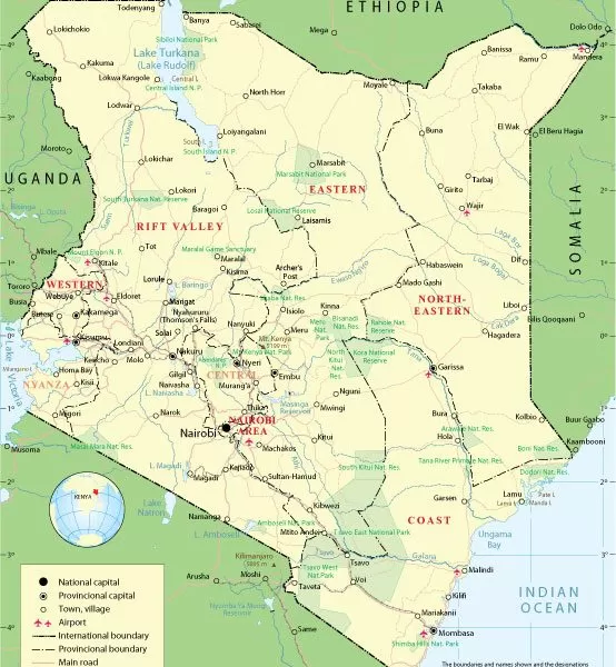 Free vector map Kenya, Adobe Illustrator, download now maps vector clipart >>>>> Map for design, projects, presentation free to use as you like.