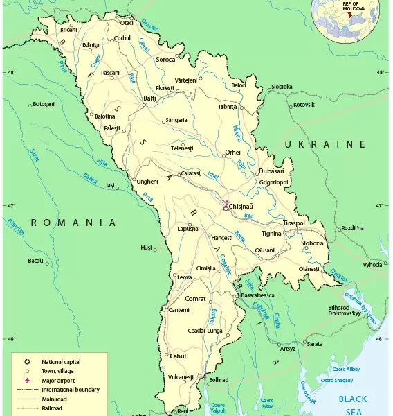Free vector map Moldova, Adobe Illustrator, download now maps vector clipart >>>>> Map for design, projects, presentation free to use as you like.