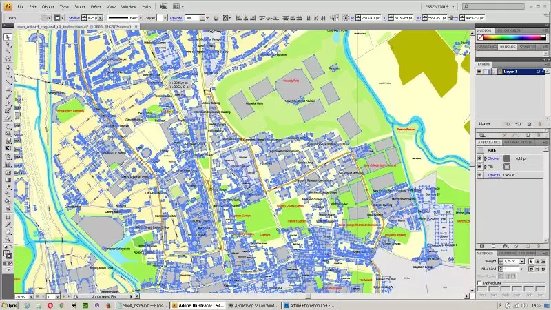 see the bulk selected objects on the vector map