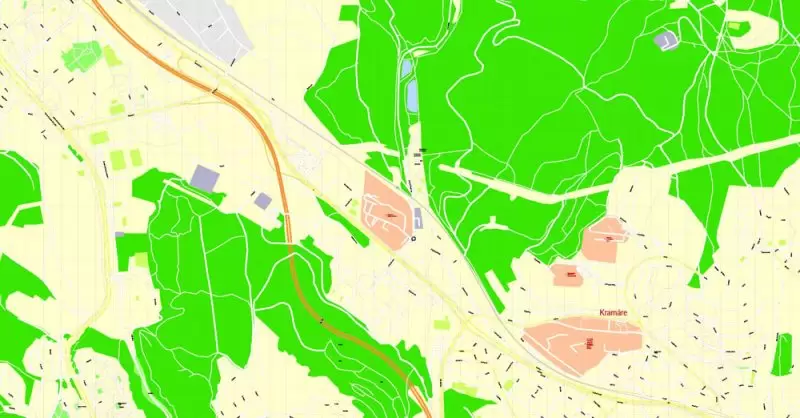 K vytlačenie Mapa Bratislava oblasť metra, Slovensko, presná vektor ulice G-View Level 17 (100 metrov os) máp, V.12.12. plne editovateľné, Adobe Illustrator, plná vektora, škálovateľné, editovateľné textovom formáte názvov ulíc (slovenské), 8 Mb ZIP.