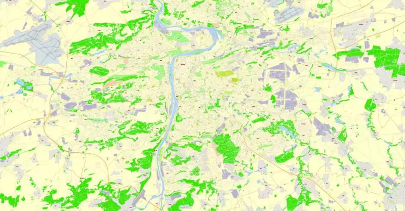 Printable Map Prague (Praha) metro area, Czech Republic, exact vector street G-View Level 17 (100 meters scale) map, V.12.12. fully editable, Adobe Illustrator, full vector, scalable, editable text format of street names (czech), 30 Mb ZIP. K vytisknutí Mapa Prahy (Prague) oblast metra, Česká republika, přesná vektor ulice G-View Level 17 (100 metrů osa) map, V.12.12. plně editovatelné, Adobe Illustrator, plná vektoru, škálovatelné, editovatelné textovém formátu názvů ulic (český), 30 Mb ZIP.