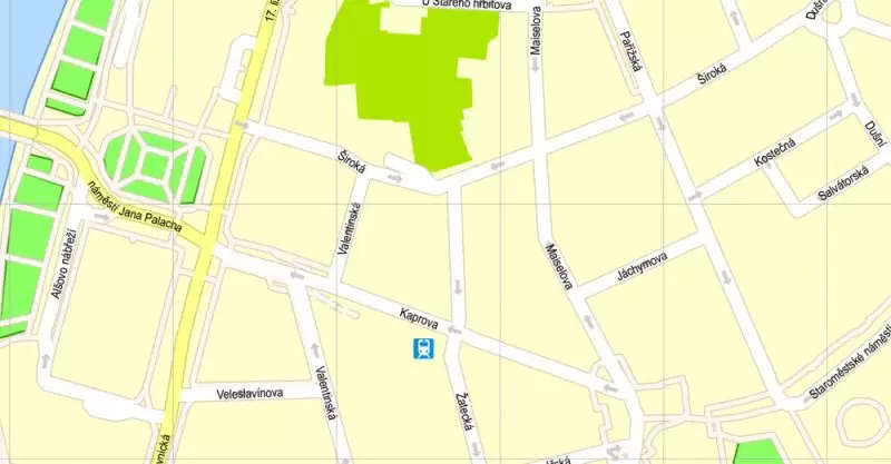 Printable Map Prague (Praha) metro area, Czech Republic, exact vector street G-View Level 17 (100 meters scale) map, V.12.12. fully editable, Adobe Illustrator, full vector, scalable, editable text format of street names (czech), 30 Mb ZIP. K vytisknutí Mapa Prahy (Prague) oblast metra, Česká republika, přesná vektor ulice G-View Level 17 (100 metrů osa) map, V.12.12. plně editovatelné, Adobe Illustrator, plná vektoru, škálovatelné, editovatelné textovém formátu názvů ulic (český), 30 Mb ZIP.