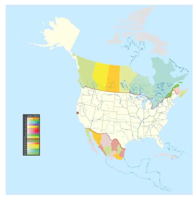 San Francisco Metro Area Location Map Illistrator Free