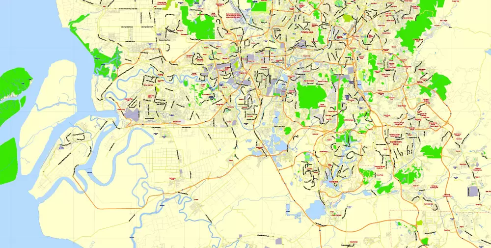 Kuala Lumpur, Map, Street Map Kuala Lumpur, Print, Printing, Design, City Map Kuala Lumpur, City Plan Kuala Lumpur, Urban Plan Kuala Lumpur, Editable Map Kuala Lumpur, Tourist Map Kuala Lumpur, Vector Map Kuala Lumpur, Illustrator Map Kuala Lumpur, Graphic Design, Road Map Kuala Lumpur, CorelDraw Map Kuala Lumpur, printable map Kuala Lumpur, Map Kuala Lumpur for Printing